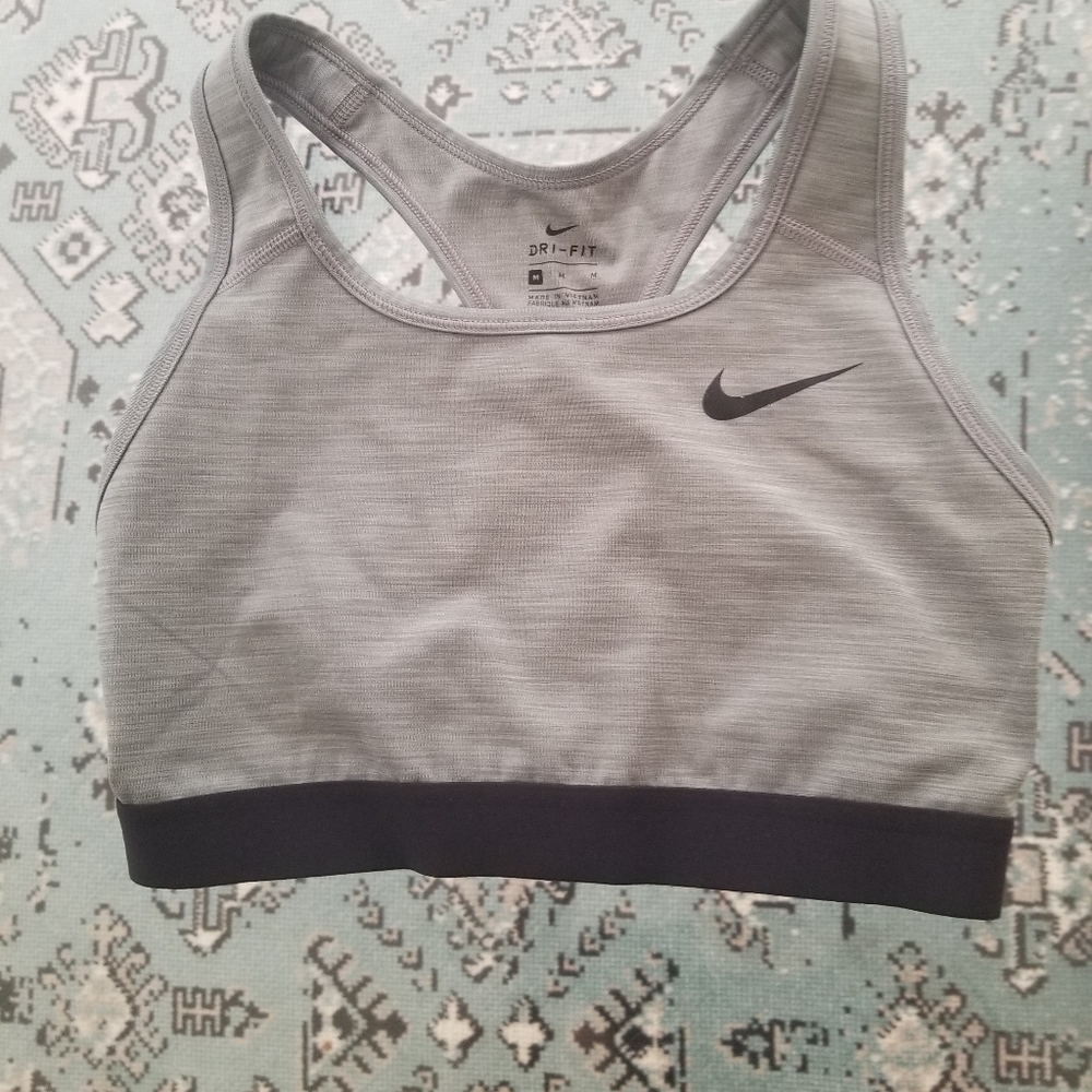 Nike Grey Sports Bra